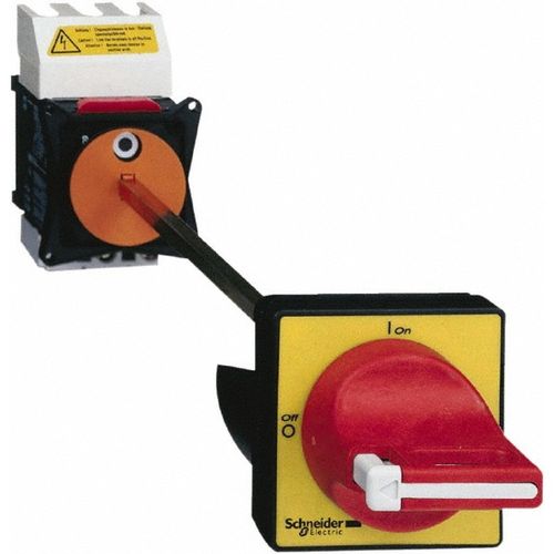 Main product image of Switch Disconnector, Tesys Control, For On/Emergency Stop, 80A, 4 Screws Fixing, For Mounting At Back Of An Enclosure, Fused, 690Vac 3No, 3 Wires, 3 Poles, Vccf4