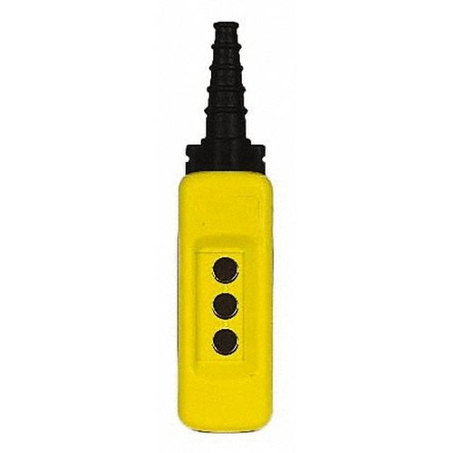 Main product image of 3 Hole, 22mm Hole Diameter, Polypropylene Pushbutton Switch Enclosure, XACA03H7