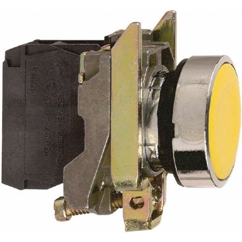 Main product image of Push-Button Switch, 0.87" Mounting Hole Dia, Momentary NO, XB4BA51