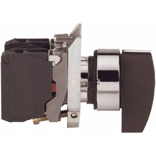 Main product image of Selector Switch, 3 Positions, Momentary , Black Lever NEMA4X & 13, XB4BJ53
