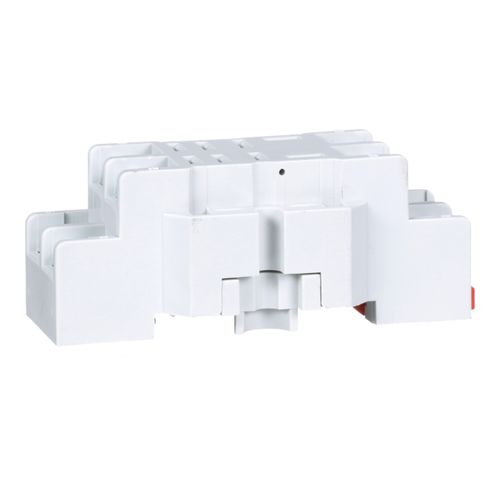 Main product image of 8 Pin, 300 VAC, 10 Amp, Type N, DIN Rail/Panel Mount Plug in Relay Socket, 8501NR42B