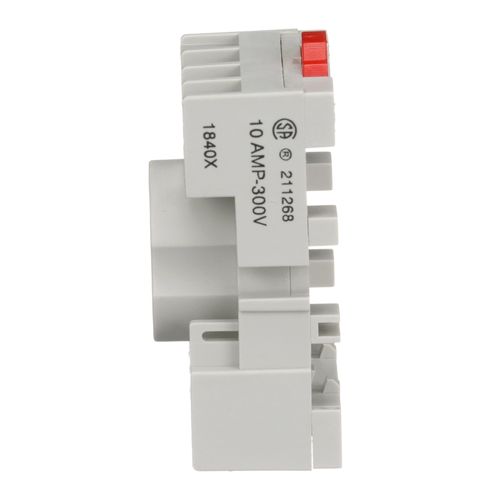 Main product image of 8 Pin, 300 VAC, 10 Amp, Type N, DIN Rail/Panel Mount Plug in Relay Socket, 8501NR51B