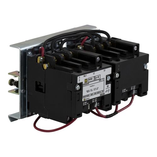 Main product image of NEMA Motor Starter, Reversing, Open (9A, 2HP at 460/575VAC, 3 Phase, 110/120VAC Coil), 8736SAO16V02S