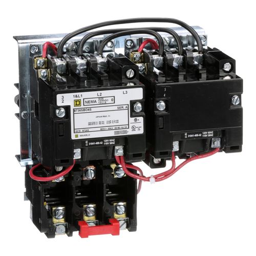 Main product image of 2 Pole N/O Lighting Contactor, Left Side Mount (30A, 600V), 8903L3L