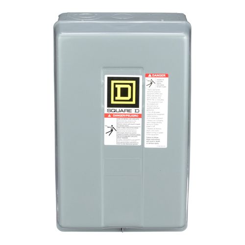 Main product image of 10 Pole N/O Electrically Held Lighting Contactor, NEMA 1 (30A, 600V, 110/120VAC Coil), 8903LG1000V02