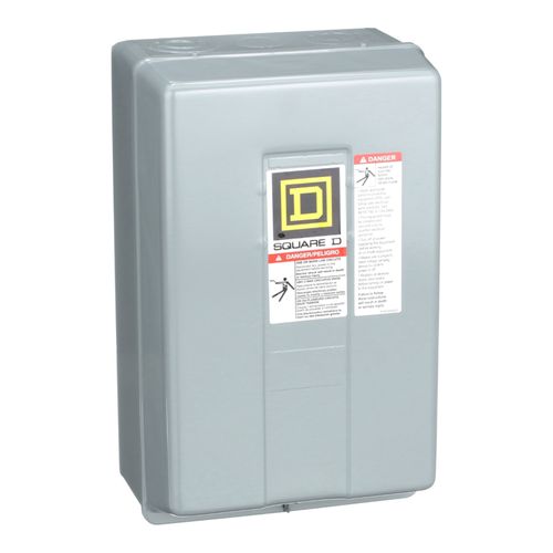 Main product image of 6 Pole N/O Electrically Held Lighting Contactor, NEMA 1 (30A, 600V, 277VAC Coil), 8903LG60V04