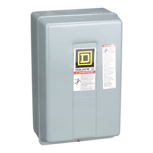 Main product image of 6 Pole N/O Electrically Held Lighting Contactor, NEMA 1 (30A, 600V, 277VAC Coil), 8903LG60V04