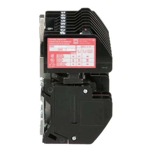 Main product image of 12 Pole N/O Electrically Held Lighting Contactor (30A, 600V, 110/120VAC Coil), 8903LO1200V02