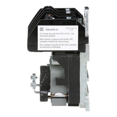 Main product image of 3 Pole N/O Electrically Held Lighting Contactor (30A, 600V, 110/120VAC Coil), 8903LO30V02
