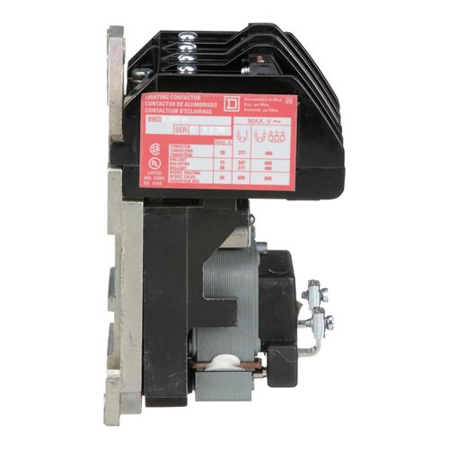Main product image of 4 Pole N/O Electrically Held Lighting Contactor (30A, 600V, 110/120VAC Coil), 8903LO40V02