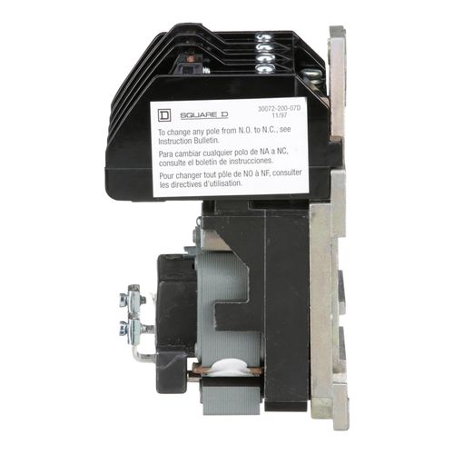 Main product image of 4 Pole N/O Electrically Held Lighting Contactor (30A, 600V, 110/120VAC Coil), 8903LO40V02