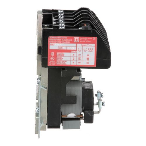 Main product image of 6 Pole N/O Electrically Held Lighting Contactor (30A, 600V, 110/120VAC Coil), 8903LO60V02
