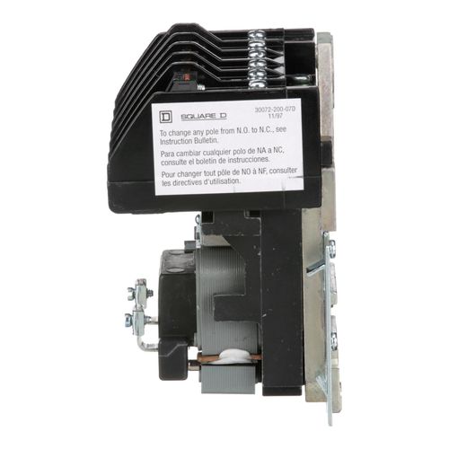 Main product image of 6 Pole N/O Electrically Held Lighting Contactor (30A, 600V, 110/120VAC Coil), 8903LO60V02