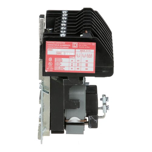 Main product image of 8 Pole N/O Electrically Held Lighting Contactor (30A, 600V, 110/120VAC Coil), 8903LO80V02