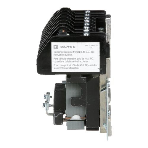 Main product image of 8 Pole N/O Electrically Held Lighting Contactor (30A, 600V, 110/120VAC Coil), 8903LO80V02