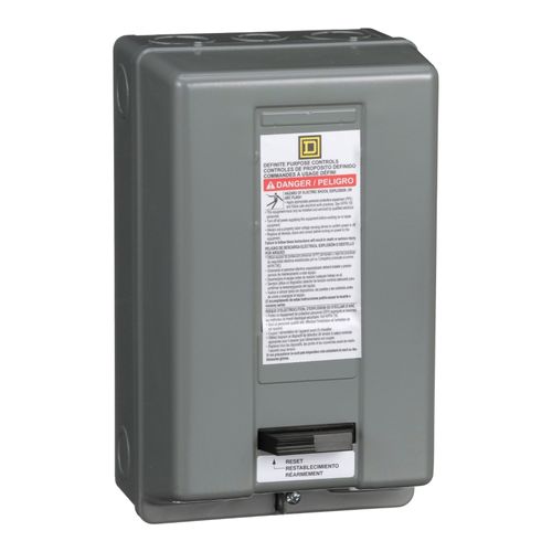 Main product image of 3 Pole Definite Purpose Starter, Open Enclosure (50A, 1PH, 110/120VAC Coil), 8911DPSO53V02