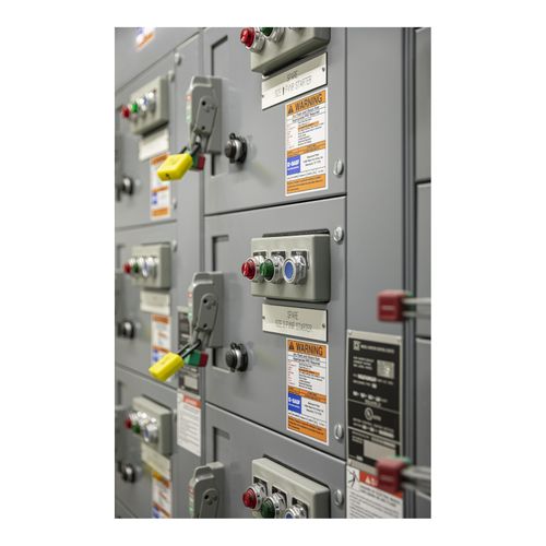 Main product image of 30mm Mounting Hole Dia. Round Nonilluminated Push-Button Switch (White), 9001AB1