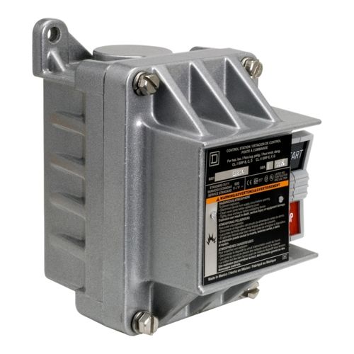 Main product image of Momentary NO/NC 2-Operator Projecting Push Button, Start/Stop Legend, NEMA 7 & 9 Push-Button Control Station, 9001BR204