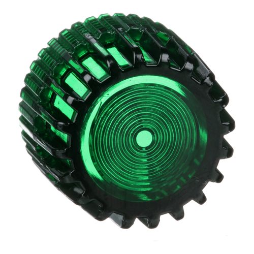 Main product image of 30mm Mounting Hole Dia. Momentary (MO) NC/NO 600V Projecting Push-Button Switch (Green), 9001K2L1GH13