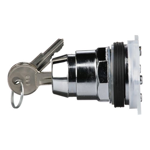 Main product image of 3-Position Maintained (MA) 600V Cam C Keyed With Key Withdrawal In Any Position, NEMA 1, 2, 3, 3R, 4, 6, 12 & 13 Selector Switch (Black), 9001KS43K10