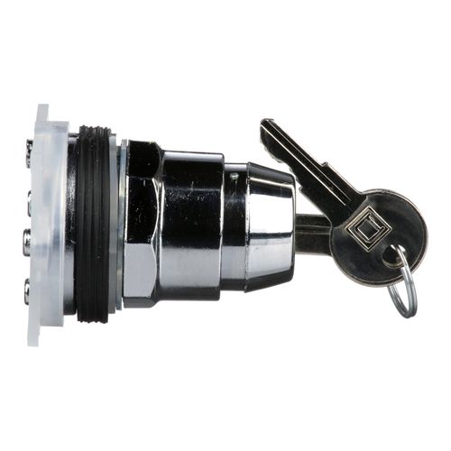 Main product image of 3-Position Maintained (MA) 600V Cam C Keyed With Key Withdrawal In Any Position, NEMA 1, 2, 3, 3R, 4, 6, 12 & 13 Selector Switch (Black), 9001KS43K10