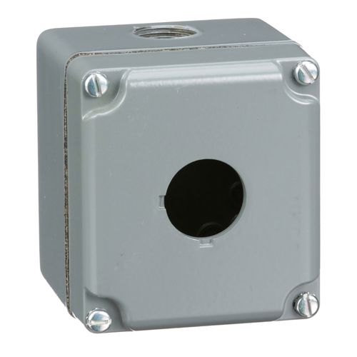 Main product image of Maintained NO 1-Operator Projecting Push Button, Hand/Off/Auto Legend, NEMA 3, 4 & 13 Push-Button Control Station, 9001KYK111