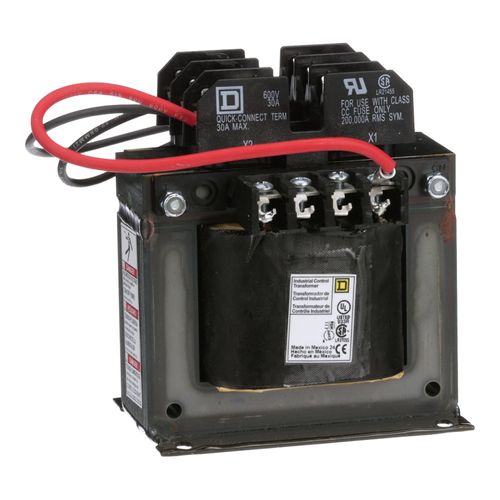 Main product image of Top Mount Fuse Block Control Transformer (300VA, 1PH, 176F Temp Rise), 9070TF300D3