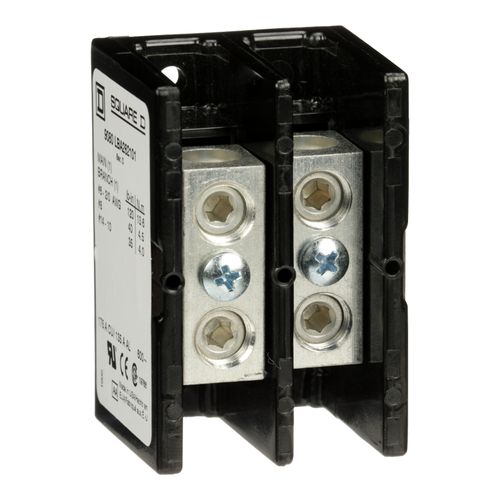Main product image of 2 Pole Terminal Cover, for 9080LBA262/9080LBC262 Power Distribution Blocks, 9080LB22