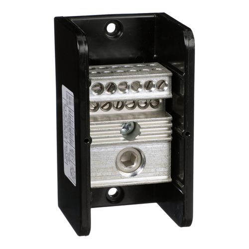 Main product image of Single Pole Phenolic Power Distribution Block (620A Aluminum, 760A Copper, 600VAC, 2 Primary Connection), 9080LBA1652021