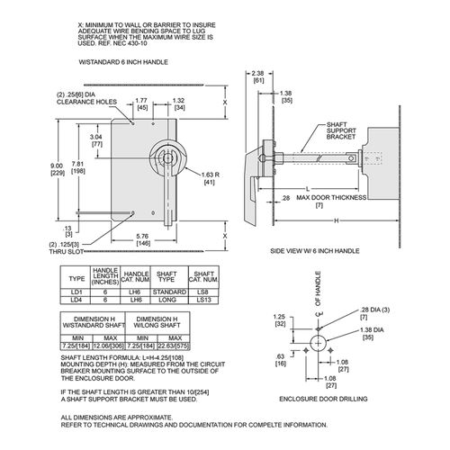 Main product image of Circuit Breaker Operating Mechanism, for 400 A Circuit Breaker, 9421LD7