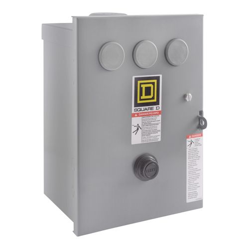 Main product image of Non-Reversing  Contactor & Motor Starter Enclosure for NEMA Size 00, 0, 1, 8903SM Lighting (Type S, NEMA R), 9991SCH2
