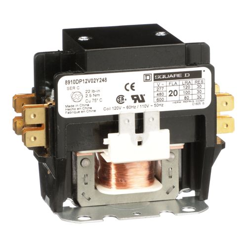 Main product image of DIN Rail Mouting Bracket for 20A to 60A Definite Purpose Contactors, 9999DMB1