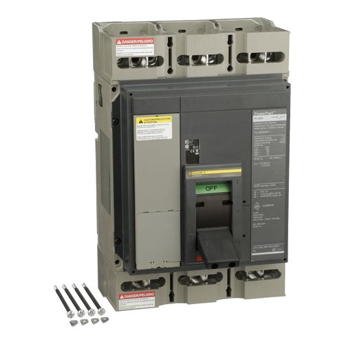 Main product image of Mechanical Lug Kit for PowerPacT M/P Circuit Breakers (800A, 3/0 AWG to 600kcmil, Aluminum), AL800P6K