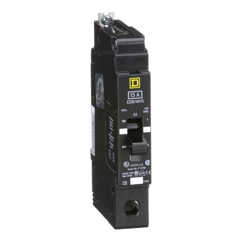 Main product image of Single Pole Bolt On Miniature Circuit Breaker (15A, 277V, 18kA), EDB14015