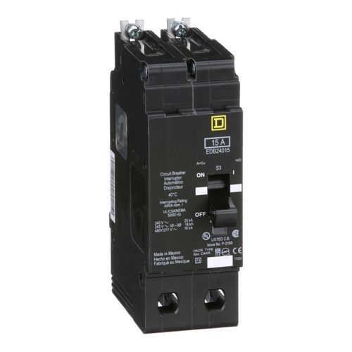 Main product image of 3 Pole Bolt On Miniature Circuit Breaker (35A, 480Y/277V, 18kA), EDB34035