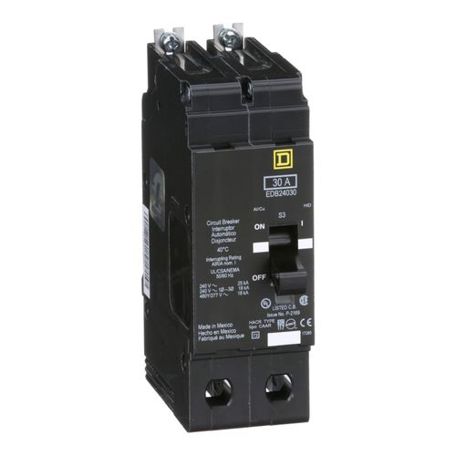 Main product image of 3 Pole Bolt On Miniature Circuit Breaker (80A, 480Y/277V, 18kA), EDB34080