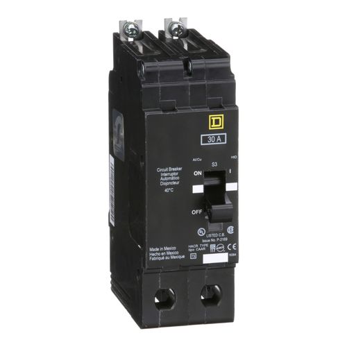 Main product image of 2 Pole Bolt On Miniature Circuit Breaker (30A, 480Y/277V, 35kA), EGB24030