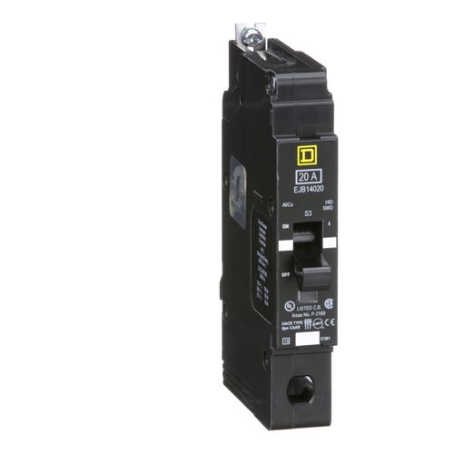 Main product image of Single Pole Bolt On Miniature Circuit Breaker (20A, 277V, 65kA), EJB14020