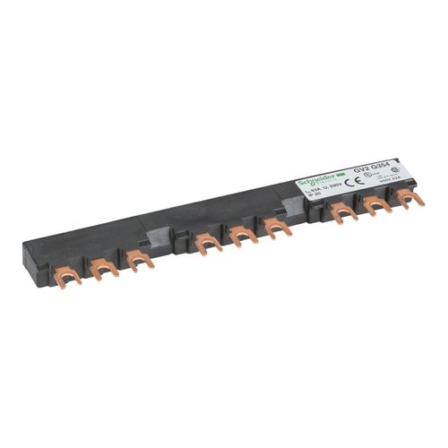 Main product image of 3 Tap-Off Circuit Breaker Comb Busbar For Linergy, TeSys D, TeSys GV2, TeSys K And TeSys U, GV2G354