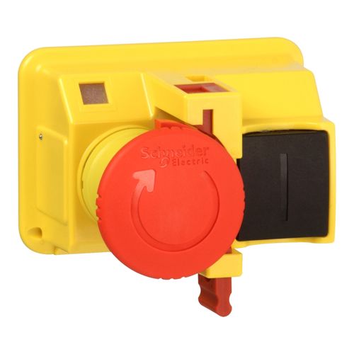 Main product image of Emergency Stop Extended Mushroom Head Pushbutton Switch (Red), GV2K04