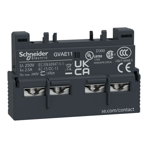 Main product image of 40 Amp 690 VAC 50/60 Hz 3-Pole Bolt-On Clip Thermal Magnetic Trip Motor Circuit Breaker With 12-18A Adjustable Range, 136mm Deep x 132mm High x 55mm Wide, GV3P18