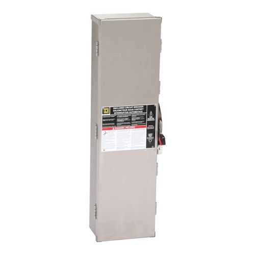 Main product image of 3 Pole Panel Mount Molded Case Circuit Breaker, Thermal Magnetic Trip (100A, 250VDC/600VAC), HGL36100