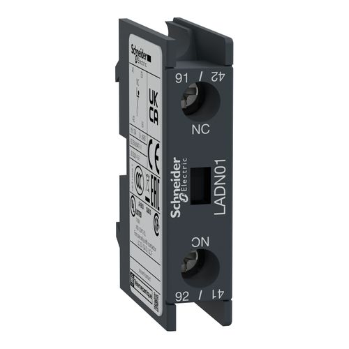 Main product image of Contactor Auxiliary Contact Block For TeSys D And TeSys F, LADN01