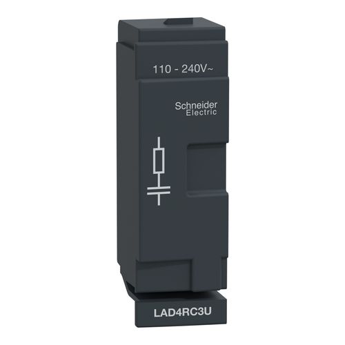 Main product image of 40 Amp 3-Pole NC & NO 240VAC 50/60 Hz IEC Contactor, LC1D40AU7