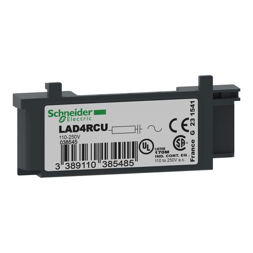 Main product image of 40 Amp 3-Pole NC & NO 110VAC 50/60 Hz IEC Contactor, LC1D40F7