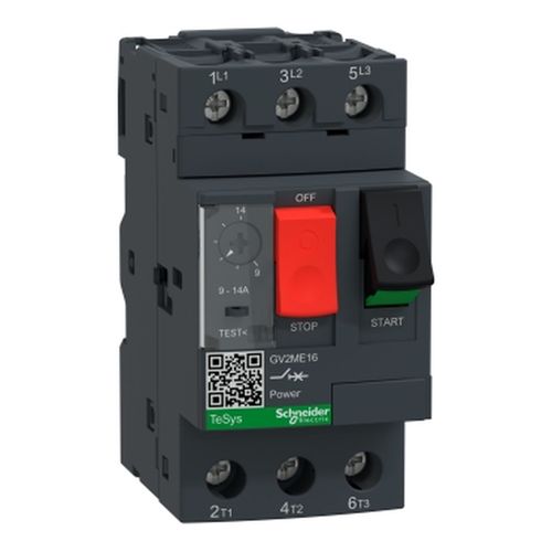 Main product image of 12 Amp 3-Pole NC & NO 24VAC 50/60 Hz Reversing IEC Contactor, LC2D12B7