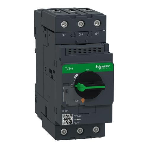 Main product image of 65 Amp 3-Pole NC & NO 120VAC 50/60 Hz Reversing IEC Contactor, LC2D65AG7