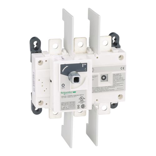 Main product image of 100 Amp 3-Pole Non-Fused Cam And Disconnect Switch, 6.3" High x 7.09" Wide x 3.74" Deep, LK4JU3N