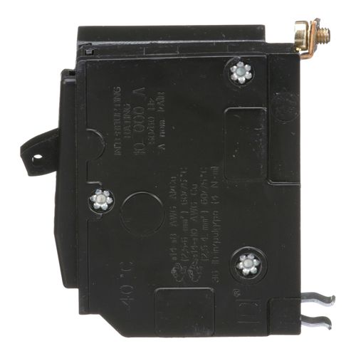 Main product image of Single Pole Bolt On Miniature Circuit Breaker, AC Shunt Trip (20A, 120/240VAC, 10kA), QOB1201021