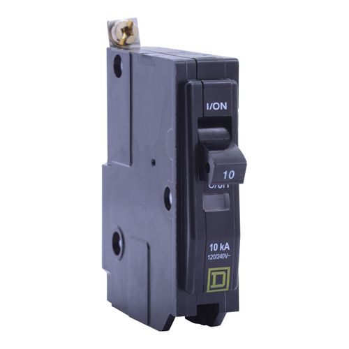 Main product image of Single Pole Bolt On Miniature Circuit Breaker, High Density Discharge (30A, 120/240VAC, 10kA), QOB130HID